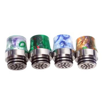SS+Epoxy Resin 810 anti spit-back Drip Tip