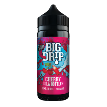 Big Drip Cherry Cola Bottles, 100ml, Shortfill