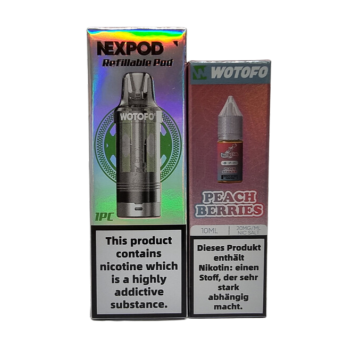 Refillable + Liquid, 10ml, 20mg (Salt)