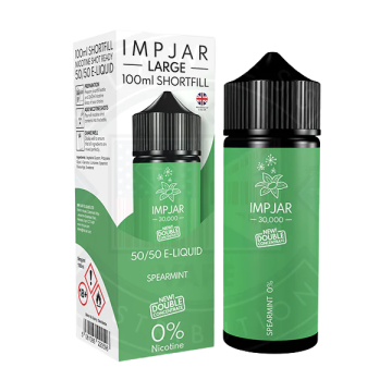 Spearmint Double Concentrate Shortfill, 100ml