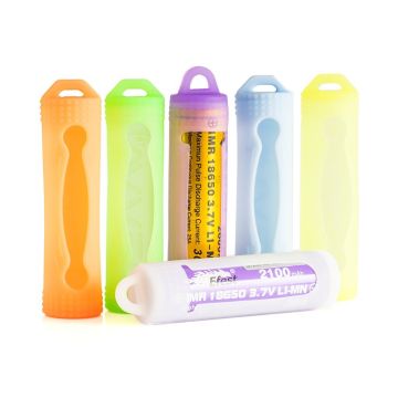 Schutzhülle Silikon für Akku 18650