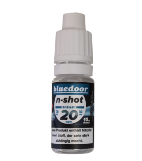 Bluedoor Liquids n-shot Nikotin Shot 70VG / 30PG - 20mg